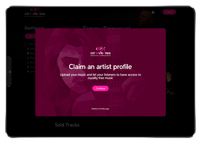Claim-Artist-Profile