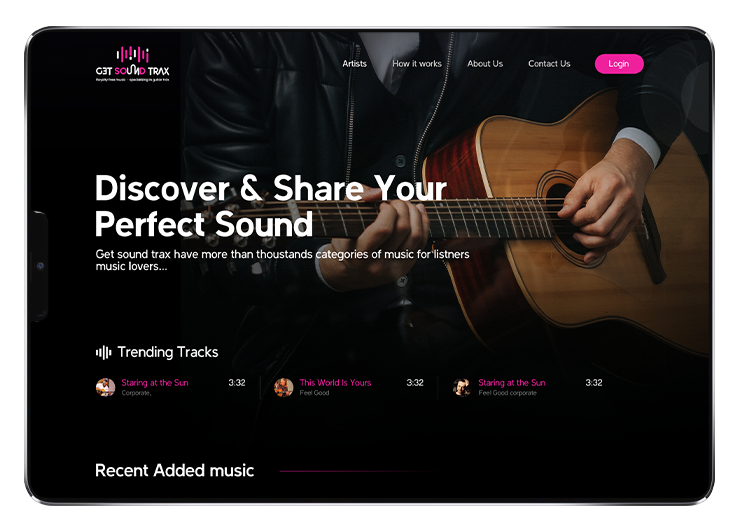 Music-Website-Theme-and-Design