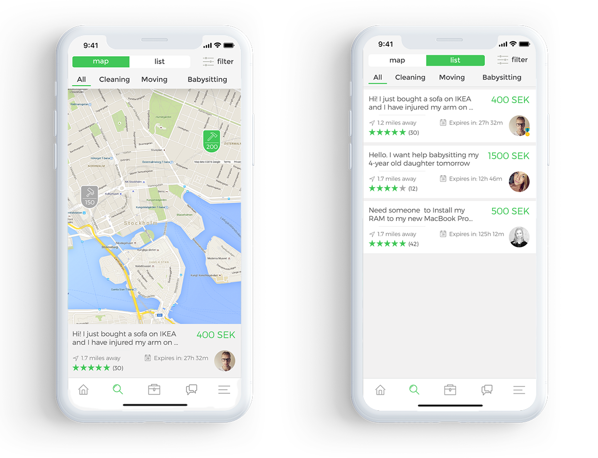 On-Demand-Mobile-App-Map-List-View