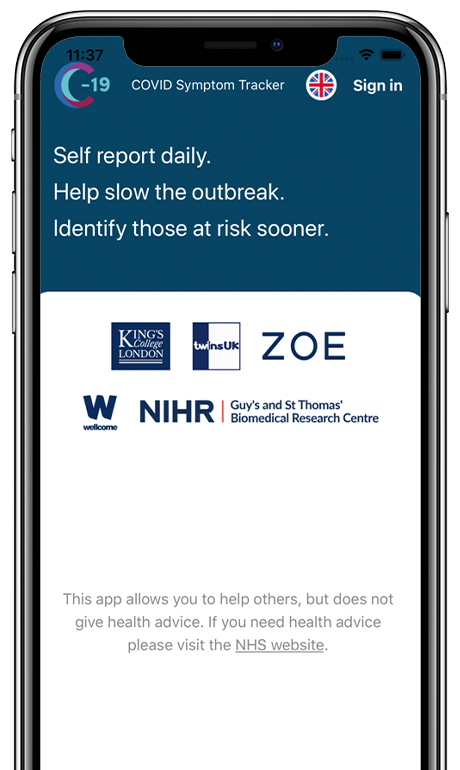 COVID-Symptom-Tracker-App