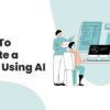 How To Create a SaaS Using AI
